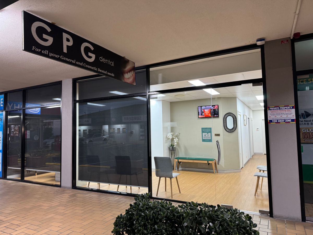 GPG Dental 官网展示的诊所入口
