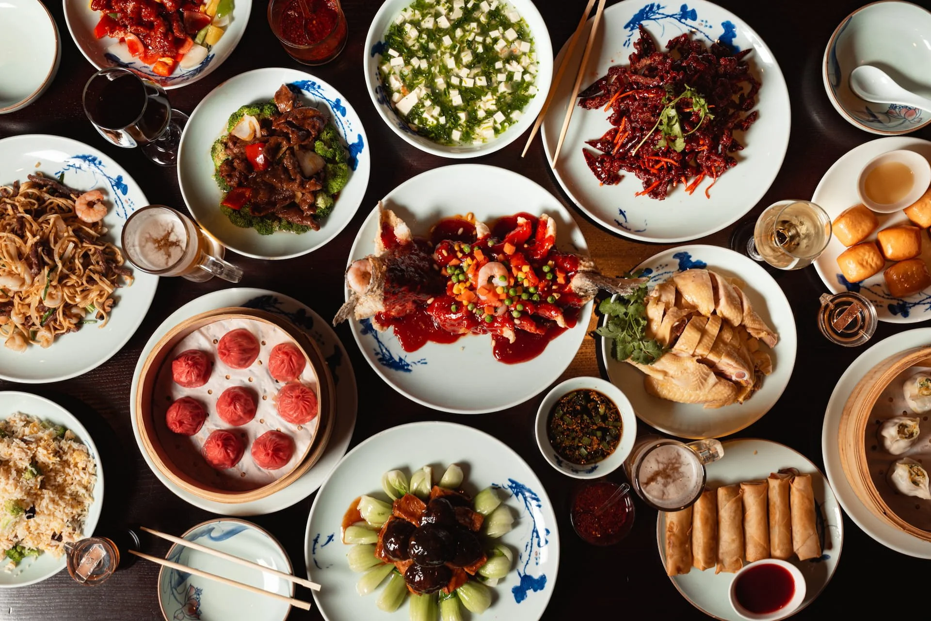 New Shanghai 品牌菜品宣传图